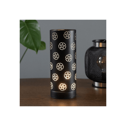 Black Pentagram Aroma Lamp - DuvetDay.co.uk