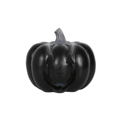 Black Pumpkin Incense Cone Holder - DuvetDay.co.uk