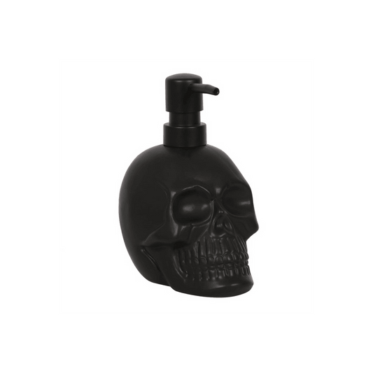Black Skull Soap Dispenser - DuvetDay.co.uk