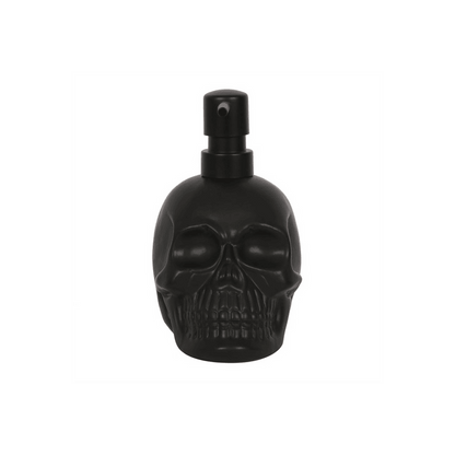 Black Skull Soap Dispenser - DuvetDay.co.uk
