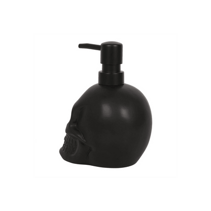 Black Skull Soap Dispenser - DuvetDay.co.uk
