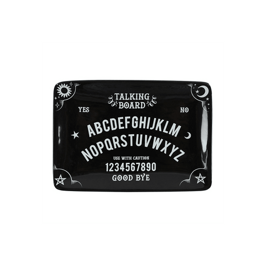 Black Talking Board Trinket Dish - DuvetDay.co.uk