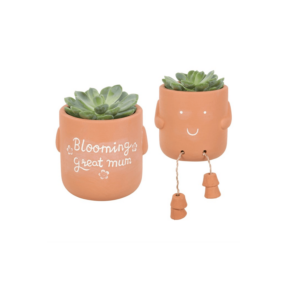 Blooming Great Mum Sitting Plant Pot Pal - DuvetDay.co.uk