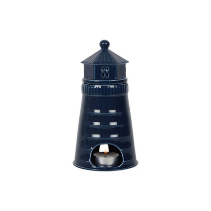 Blue Lighthouse Oil Burner - DuvetDay.co.uk