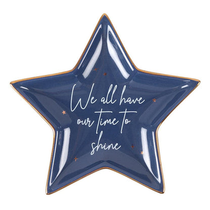 Blue Star Trinket Dish - DuvetDay.co.uk