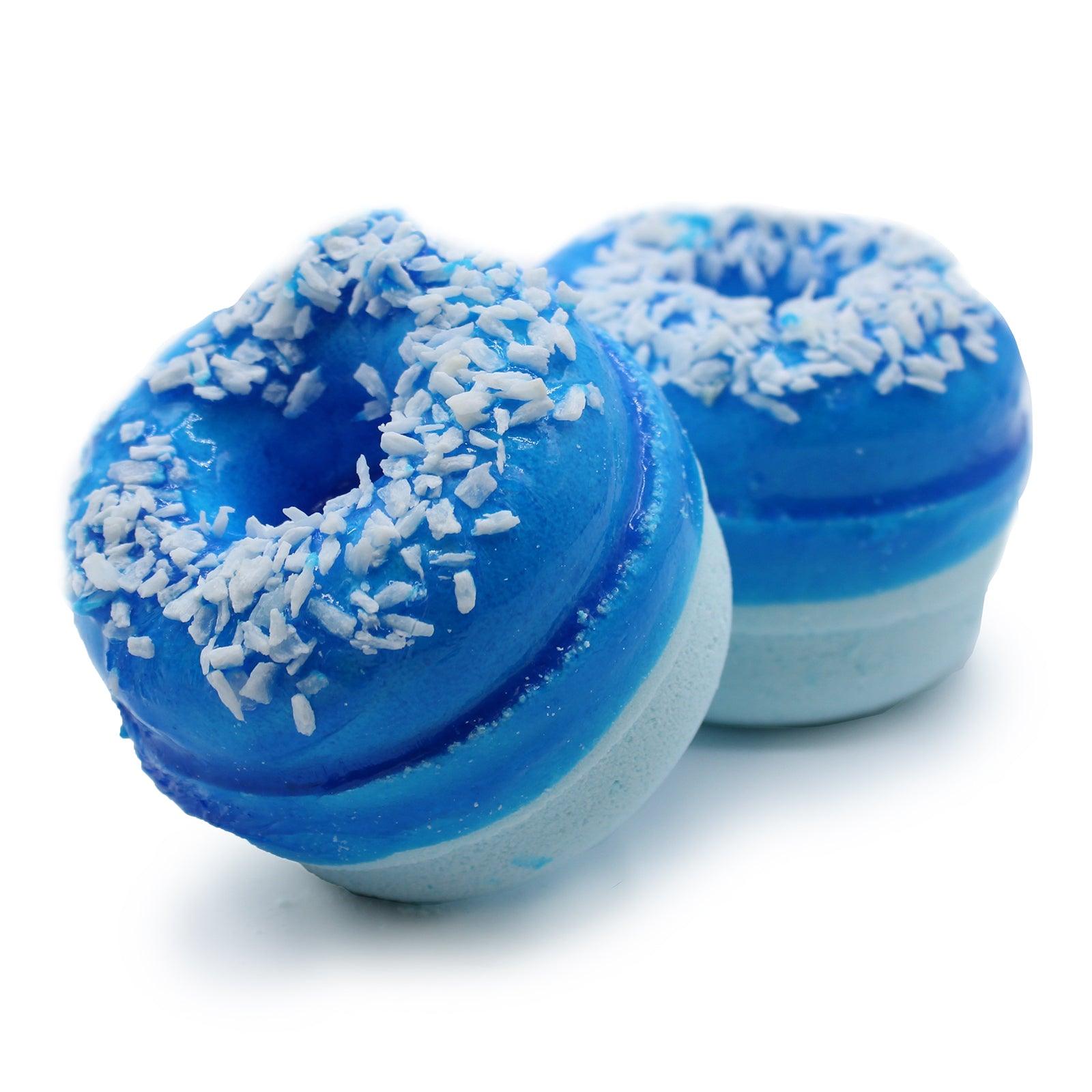 Blueberry Bath Donuts