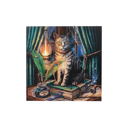 Book of Shadows Light Up Canvas Plaque by Lisa Parker - DuvetDay.co.uk
