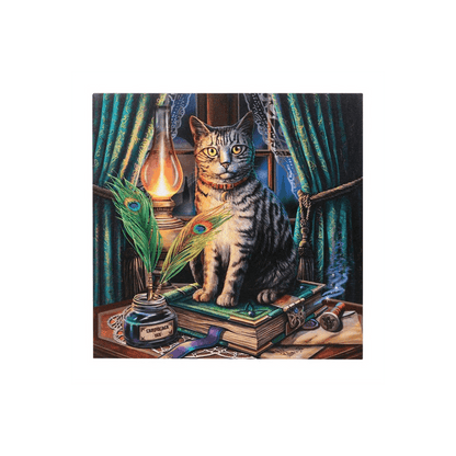 Book of Shadows Light Up Canvas Plaque by Lisa Parker - DuvetDay.co.uk