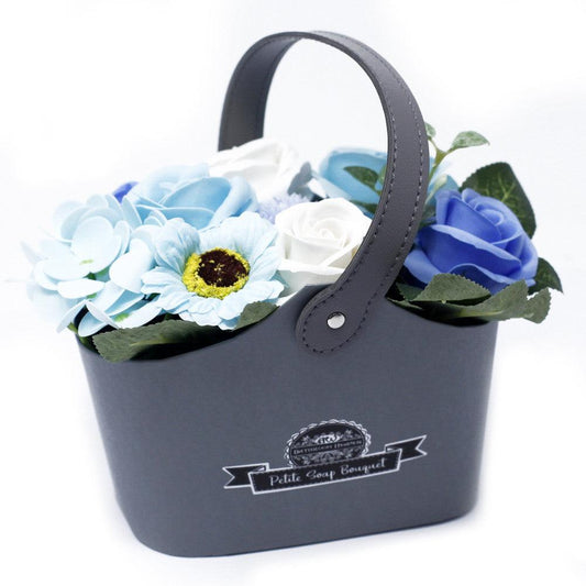 Bouquet Petite Basket - Soothing Blues - DuvetDay.co.uk