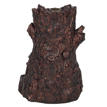 Bronze Effect Tree Man Backflow Incense Burner - DuvetDay.co.uk