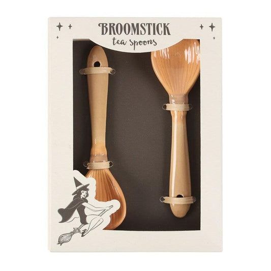 Broomstick Tea Spoon Set - DuvetDay.co.uk
