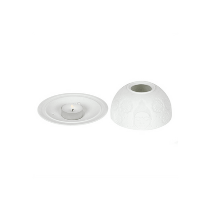 Buddha Face Dome Tealight Holder - DuvetDay.co.uk