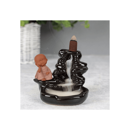 Buddha Waterfall Backflow Incense Burner - DuvetDay.co.uk