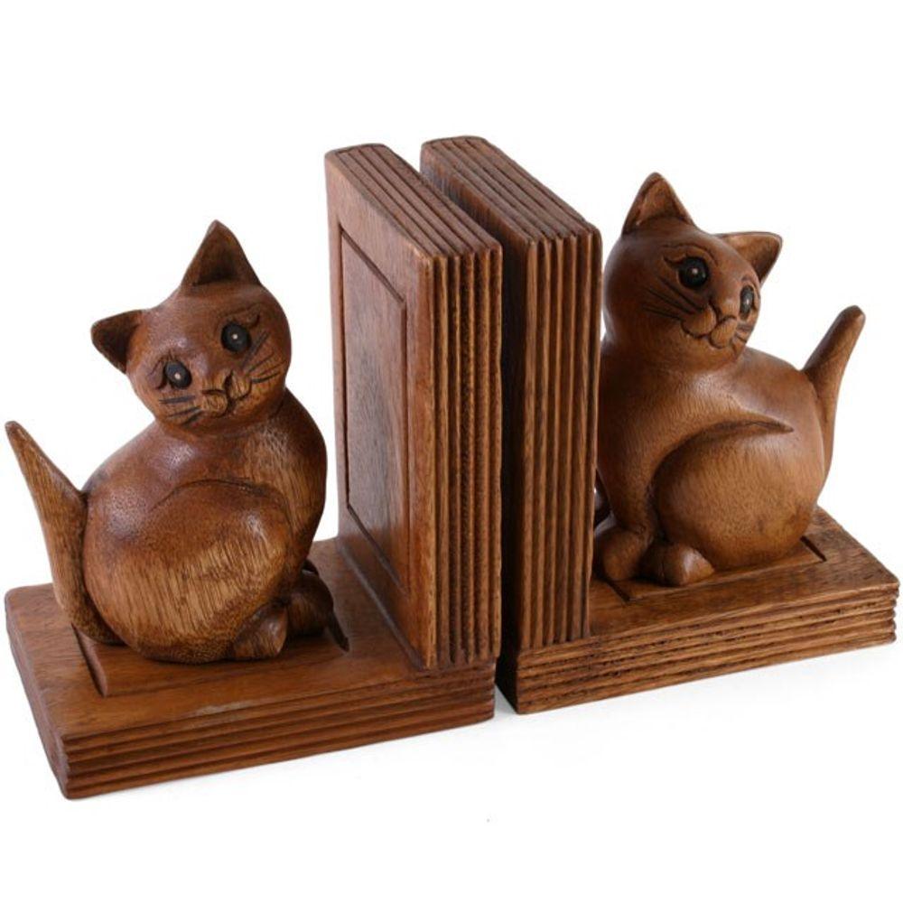 Cat Bookends - DuvetDay.co.uk