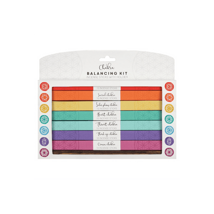 Chakra Incense Balancing Kit - DuvetDay.co.uk