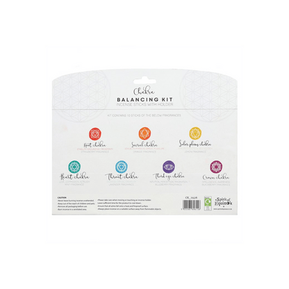 Chakra Incense Balancing Kit - DuvetDay.co.uk