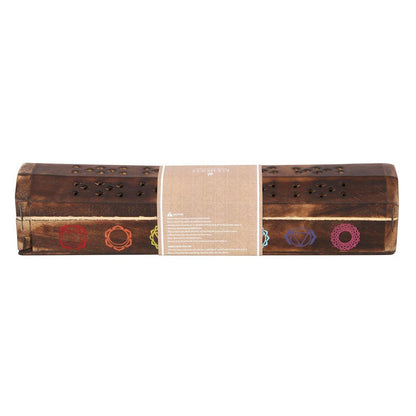 Chakra Wooden Mixed Incense Box Set - DuvetDay.co.uk