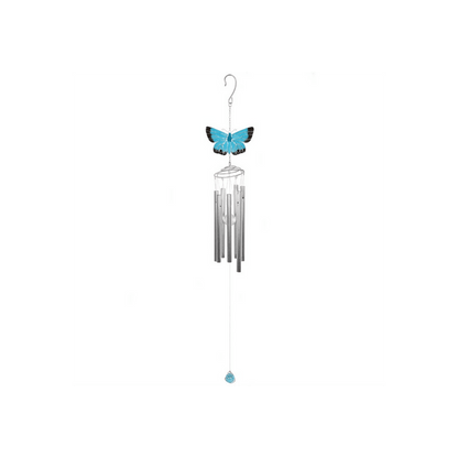 Chalkhill Blue Butterfly Windchime - DuvetDay.co.uk