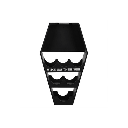 Coffin Wine Shelf - DuvetDay.co.uk