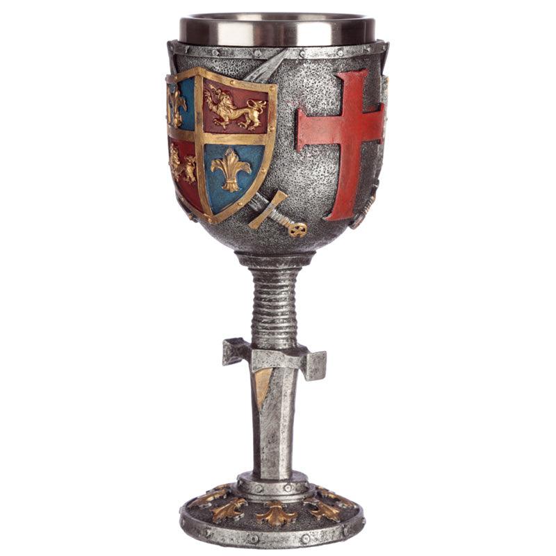 Collectable Decorative Coat of Arms Goblet - DuvetDay.co.uk