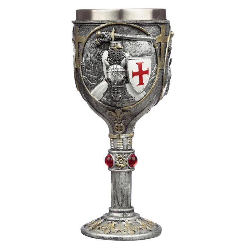 Collectable Decorative Crusader Knight Goblet - DuvetDay.co.uk