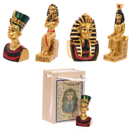 Collectable Gold Egyptian Icon Trinket in a Mini Gift Bag - DuvetDay.co.uk