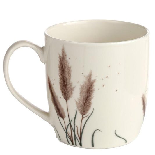 Collectable Porcelain Mug - Pampas Grass - DuvetDay.co.uk