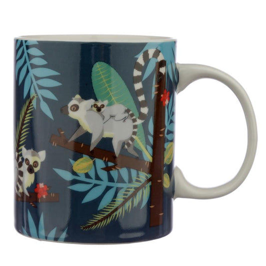 Collectable Porcelain Mug - Spirit of the Night Lemur - DuvetDay.co.uk