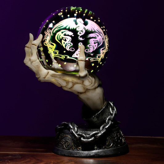Collectable Skeleton Hand LED Orb - DuvetDay.co.uk