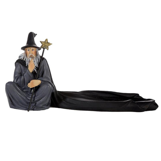Collectable Spirit of the Sorcerer Wizard - Ash Catcher Incense Stick Burner - DuvetDay.co.uk