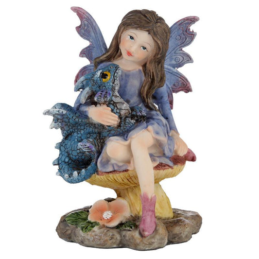 Collectable Woodland Spirit Dragon Dreamer Fairy - DuvetDay.co.uk