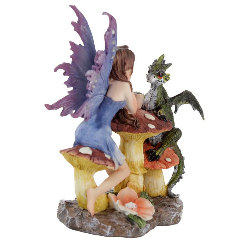 Collectable Woodland Spirit Dragon Tea Party Fairy
