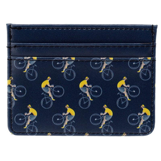 Contactless Protection Fabric Card Holder Wallet - Cycle Works Bicycle - DuvetDay.co.uk