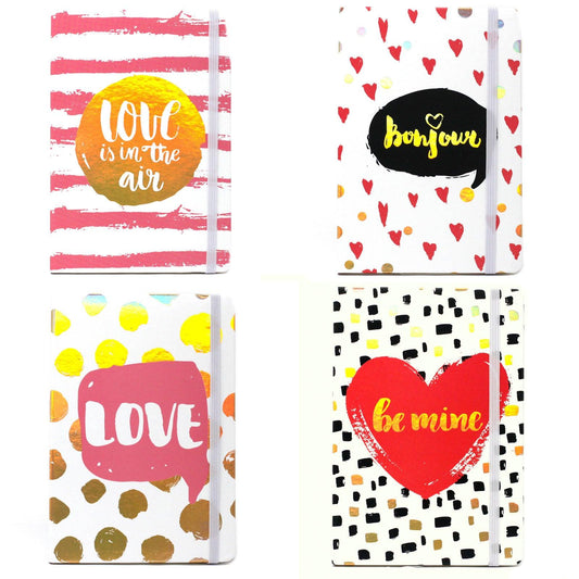 Cool A5 Notebook - Assorted Designs - Funky Love - DuvetDay.co.uk