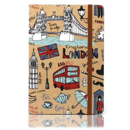 Cool A5 Notebook - Assorted Designs - Travel - DuvetDay.co.uk