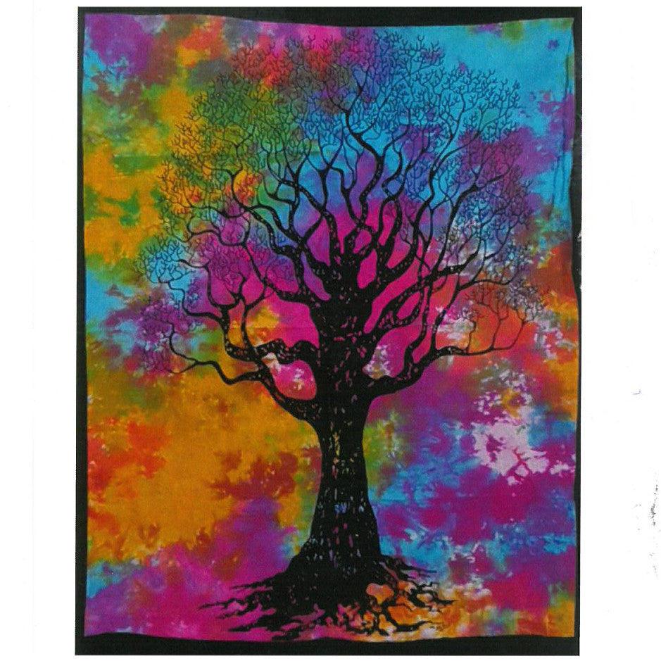 Cotton Wall Art - Tree of Strength - DuvetDay.co.uk