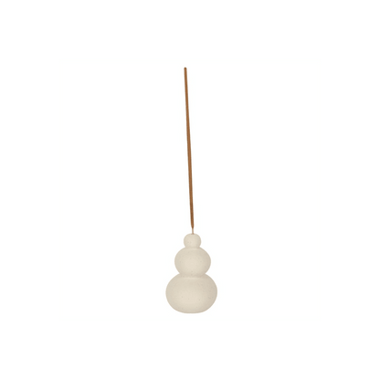 Cream Speckle Balancing Stones Incense Stick Holder - DuvetDay.co.uk