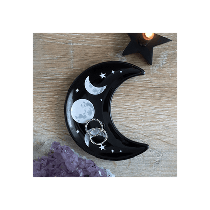 Crescent Moon Trinket Dish - DuvetDay.co.uk