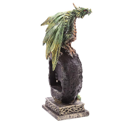 Crystal Geode Dark Legends Dragon Clock - DuvetDay.co.uk