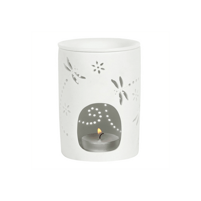 Cut Out Dragonfly Oil Burner - DuvetDay.co.uk