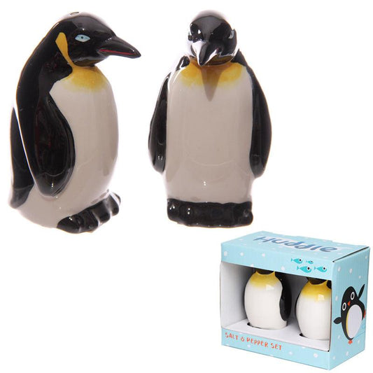 Cute Penguin Ceramic Salt and Pepper Set - DuvetDay.co.uk