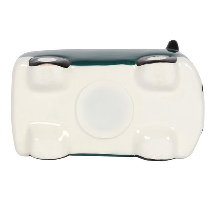 Dark Green Campervan Money Box - DuvetDay.co.uk