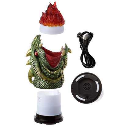 Dark Legends Ultrasonic Misting Colour Changing Aroma Diffuser USB - Fire Breather Dragon