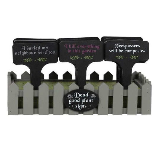 Dead Good Plant Marker Display - DuvetDay.co.uk