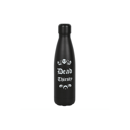 Dead Thirsty Metal Water Bottle - DuvetDay.co.uk