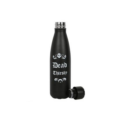 Dead Thirsty Metal Water Bottle - DuvetDay.co.uk