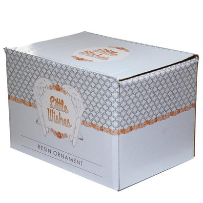 Decorative Cherub Praying Triple Tea Light Holder - DuvetDay.co.uk