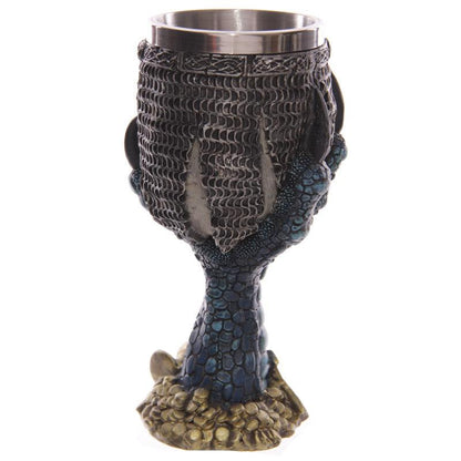 Decorative Dragons Claw and Skull Goblet - DuvetDay.co.uk