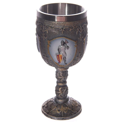 Decorative Fantasy Knight Goblet - DuvetDay.co.uk