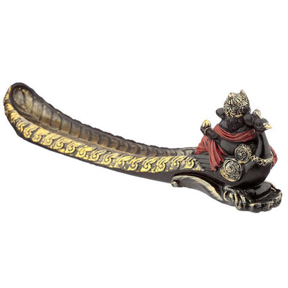 Decorative Ganesh Figurines - Ash Catcher Incense Burner - DuvetDay.co.uk